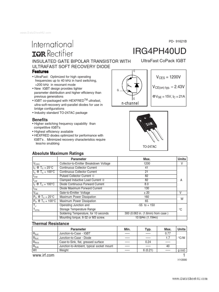 What Is IGBT? Full Form, Pinout, Meaning, Symbol Working, 59 OFF