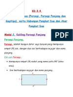 Modul 2 - KD 3.4 Keliling Persegi Panjang