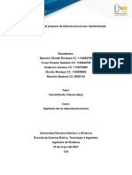 Evaluar proyecto telecomunicaciones