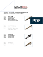Catálogo Inyectores Lautaro Diesel