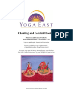 Yoga East Chanting and Sanskrit Booklet Copy1