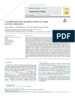 A Computational Design Optimization Method For Rockfall Protection Embankments