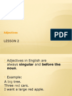 English Lesson 2