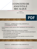 4a. Semana Psicossomatica O Conceito de Angústia e Recalque