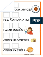 1,2, Feijão Com Arroz... TEAtividades