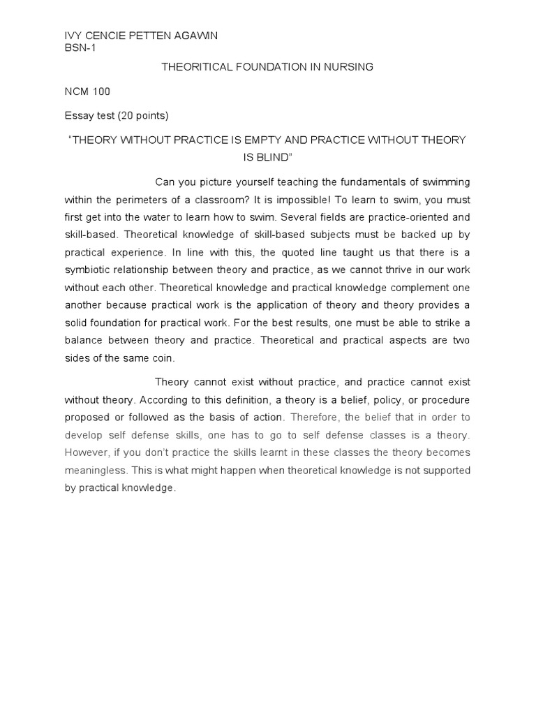 Understanding Nursing Theories and Practice | PDF | Theory | Nursing