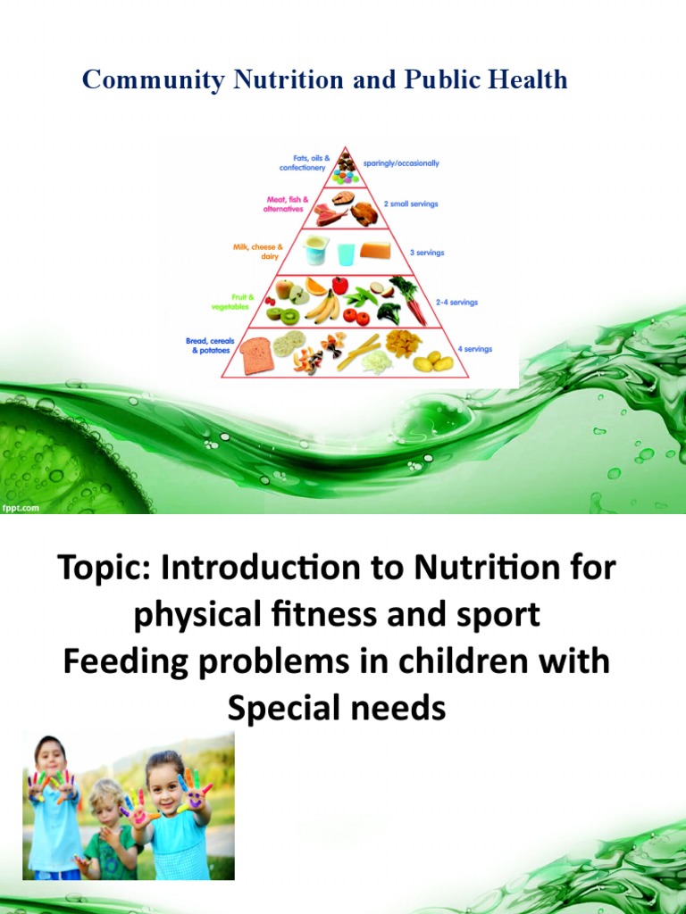 Community Nutrition and Public Health | PDF | Human Nutrition | Diet ...