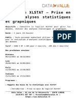 Formation XLSTAT Â Prise en Main, Analyses Statistiques Et Graphiques - Data Value