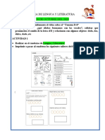 Actividades 26 de Octubre Del 2020