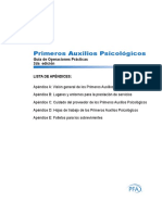 Pfa Field Operations Guide Appendices SP