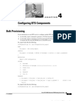 Configuring BTS Components: Bulk Provisioning