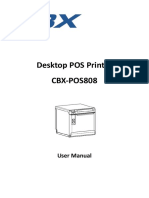 Desktop POS Printer CBX-POS808: User Manual