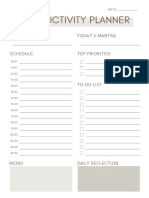 Pastel Funky Pattern Chore Chart Planner