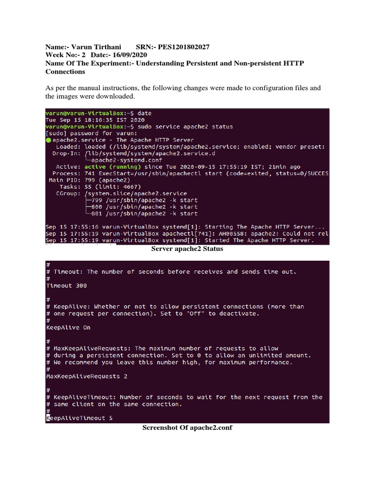 Understanding Persistent and Non-Persistent HTTP Connections: A Case ...