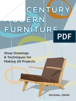 Mid Century Modern Furniture Shop Drawings Techniques For Making 29 Projects