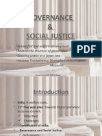 Governance & Social Justice
