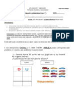 Prueba 1°A Septiembre