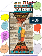 Human Rights Day December 10 Classroom Posters Conversation Topics Dialogs Fun - 63025