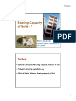 Bearing Capacity of Soils - Lec 1