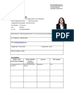Personal Information Form SRI BAHASA - Offline Store