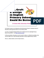 CPRT PRES Art Craft Design in English Primary Schools For Website With Notes