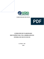 MONOGRAFIA Guidelines de Usabilidade Discussoes Para Uma Abordagem Em Interfaces Multi-Touch