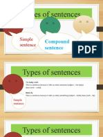 TYPES of SENTENCE and Connectors