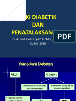 Dr. Jazil Karimi, SPPD - KAKI DIABETIK DAN PENATALAKSANAAN Ke 4