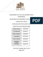 Lab 7 - Geotecnical