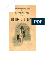 De Oliveira Cezar Filiberto - Leyendas de Los Indios Quichuas