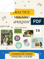 Practice Meeting Friends (Online)