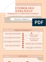 Kelompok 5 A3 Metodologi Penelitian