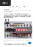 Technoblogy - ATtiny85 Bargraph Voltmeter