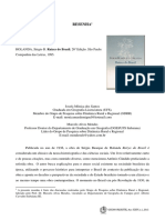 Resenha Raízes Do Brasil