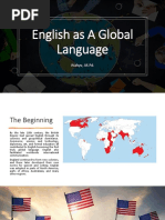 English As A Global Language