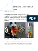 A Comprehensive Guide To Oil Sight Glasses