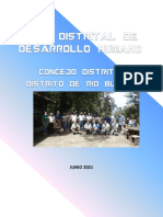 Plan Distrital de Desarrollo Río Blanco Oficial