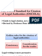 Oxford Standard For Citation