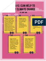 5 Ways I Can Help To Fight Climate Change