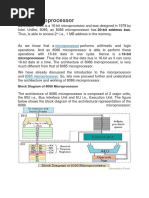 8086 Microprocessor: Definition: 8086 Is A 16-Bit Microprocessor and Was Designed in 1978 by