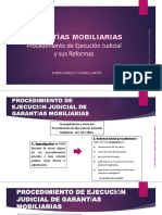 Procedimiento Judicial de Ejecución de Garantías Mobiliarias