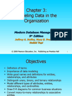 Modeling Data in The Organization