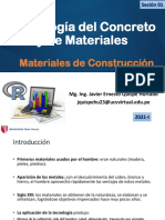 Tecnología Del Concreto y de Materiales