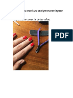 Cómo hacer una manicura semipermanente paso a paso