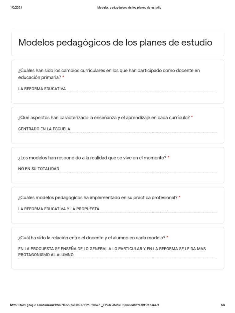 Modelos Pedagógicos Form. | PDF | Plan de estudios | Comunicación