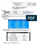 Guia de Ingles Sermana 27 y 28 Grado 4°