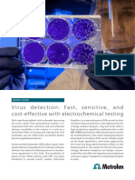 Virus Detection: Fast, Sensitive, and Cost-Effective With Electrochemical Testing