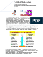 Taller Propiedades de La Materia PDF