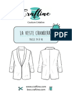 Instructions Craftine Veste Cranberry 22m20