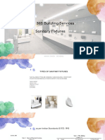 AR 303: Building Services - Sanitary Fixtures Layout Design